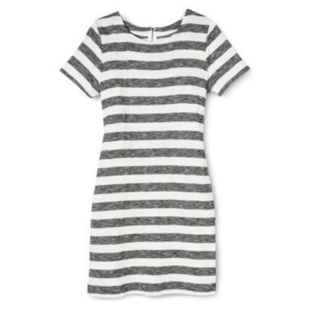 Merona striped knit T-shirt dress